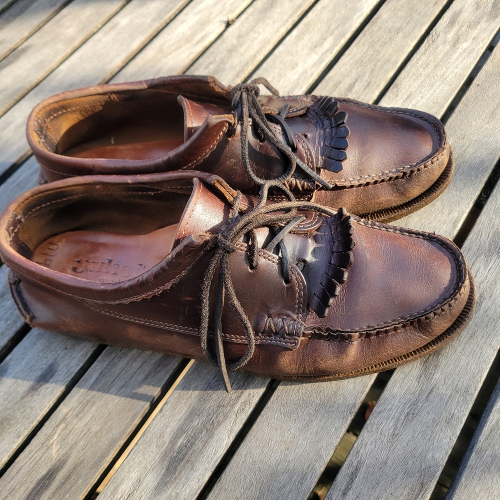 Yuketen Blucher moccasin boat shoe